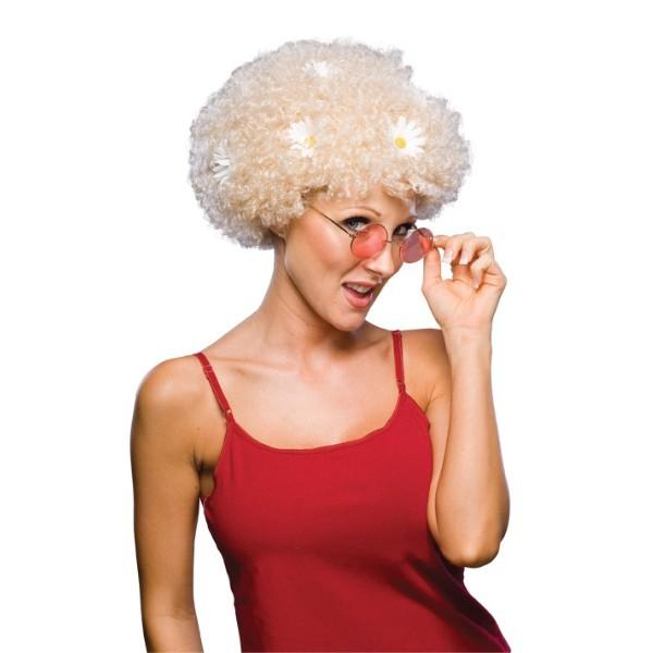 アフロ ウィッグ かつら ブロンド 金髪 女性用 花付き 女性用 ハロウィン ウィッグ Hw16 Mk05 R アメリカンコスチュームyahoo 店 通販 Yahoo ショッピング