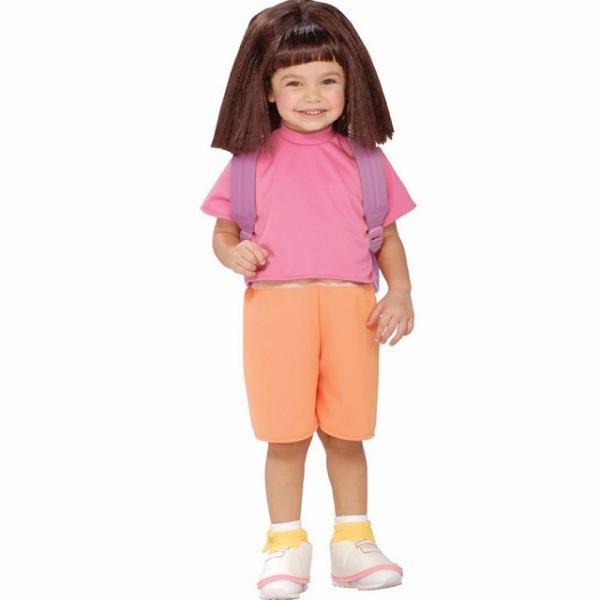 ドーラ 衣装、コスチューム 子供女性用 ドーラといっしょに大冒険 コスプレ