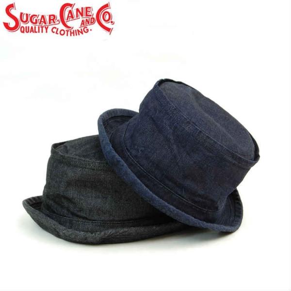 SUGAR CANE シュガーケーン 10oz デニム ポークパイ ハット