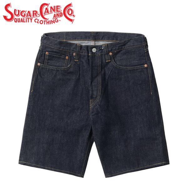 SUGAR CANE シュガーケーン 14.5oz セルビッチ デニム ショート パンツ 