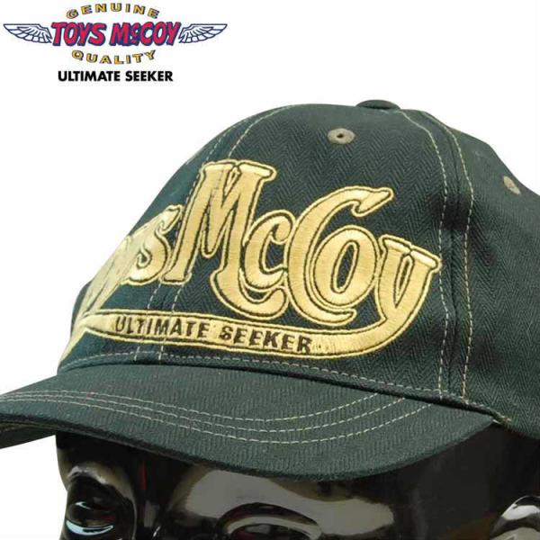TOYS McCOY（トイズマッコイ） コットン ヘリンボーン キャップ “TOYS