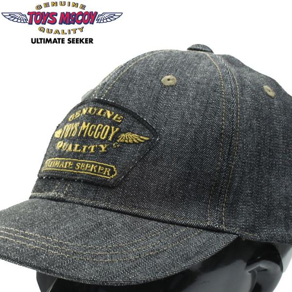 TOYS McCOY（トイズマッコイ） ブラック デニム キャップ 