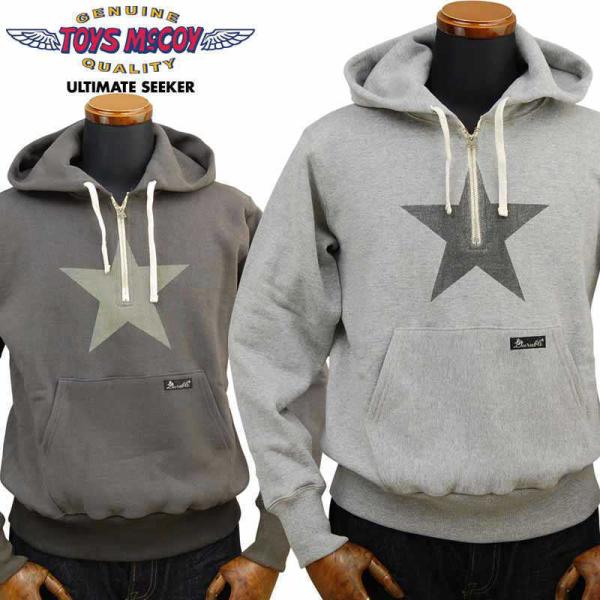 TOYS McCOY トイズマッコイ ハーフジップスウェットパーカー HALF ZIP