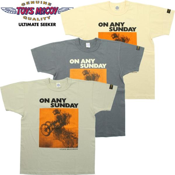 TOYS McCOY（トイズマッコイ） ON ANY SUNDAY Tシャツ 