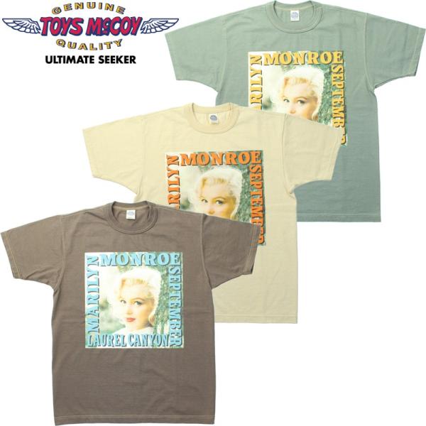 トイズマッコイ マリリン・モンロー Tシャツ " LAUREL CANYON " TMC2512 / TOYS McCOY MARILYN MONROE TEE " LAUREL CANYON "