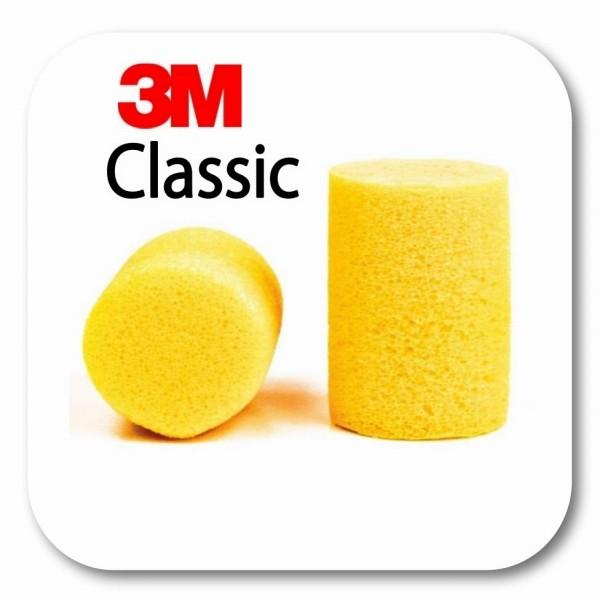 [商品名] 3M Classic スリーエム クラシック[数量] 1ペア※商品は1ペア(2個)ずつ個包装されています。[遮音値] NRR 29dB (33dBが最高値)[大きさ] ★★★★☆ (少し短め・太め)[弾力値]★★★★☆ (少し固...