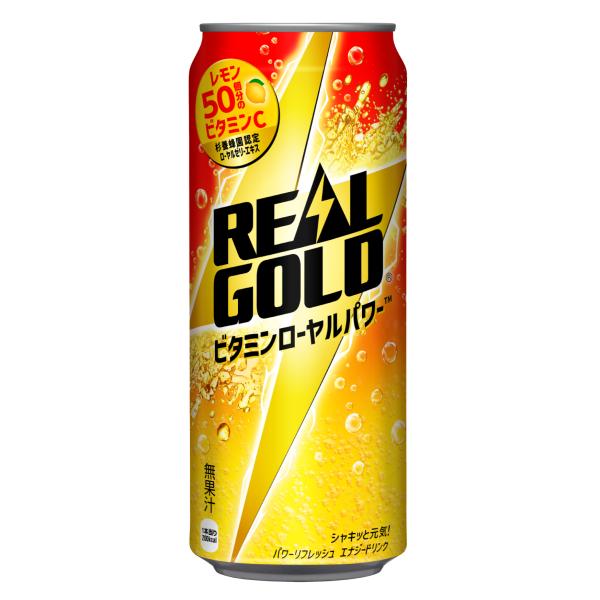 リアルゴールド ビタミンローヤルパワー 500ml缶×24本 : アメニティズ