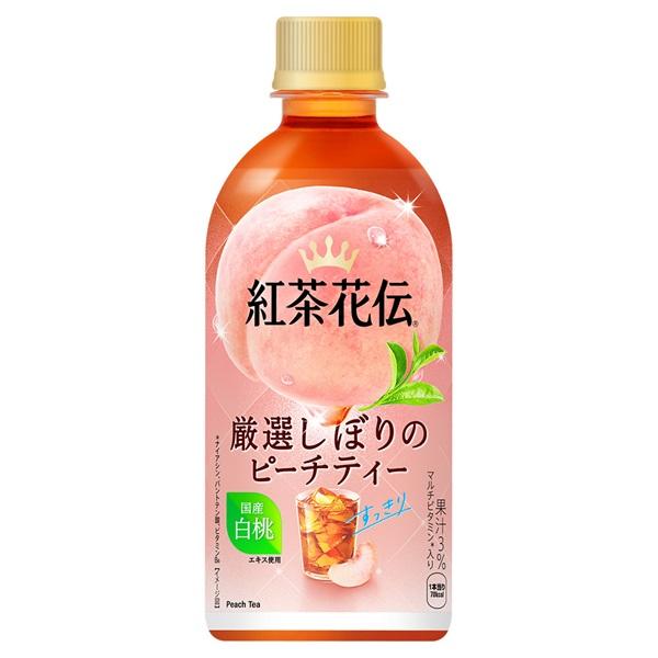 紅茶花伝 厳選しぼりのピーチティー 440mlPET×24本