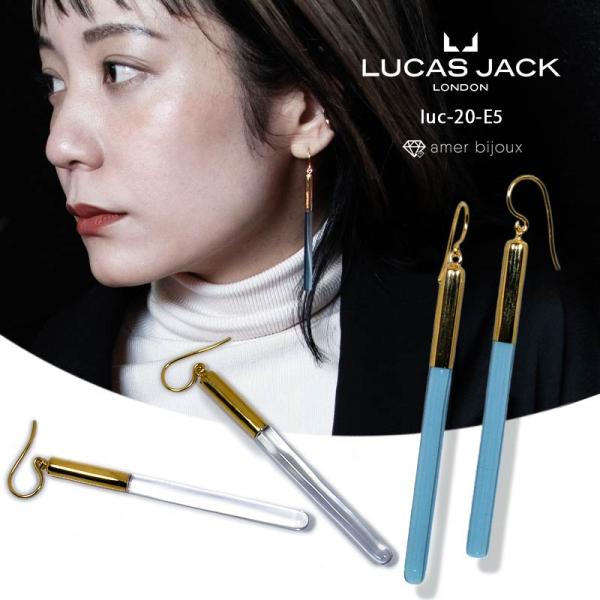 LUCAS JACK london ルーカス ジャック ピアス フック イヤリング luc-20-E5 Amer Bijoux