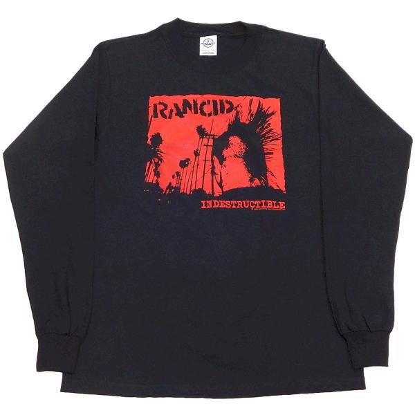 RANCID ランシド Indestructible ブラック tシャツ 特典 RANCID ROCK