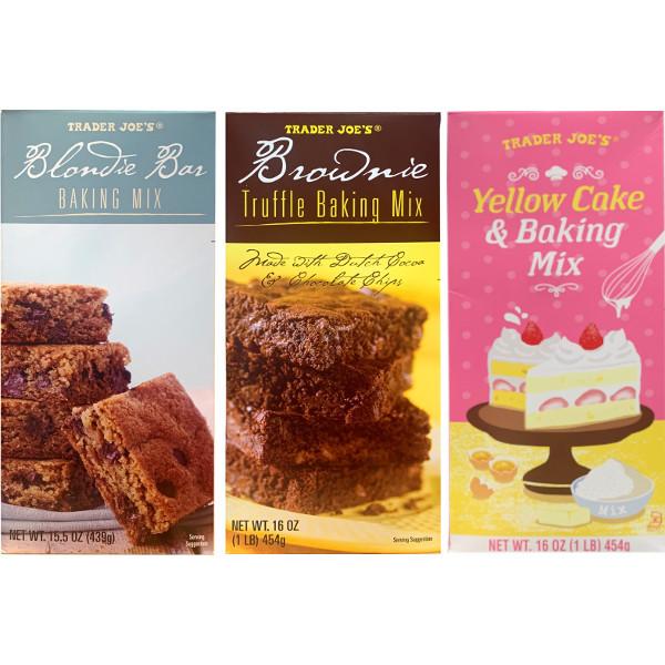 トレーダージョーズのベーキングミックスは常備しておくととっても便利。卵、バター、牛乳など加えて焼くだけで簡単に作れます。3種類からお好きな組合せをお選びください。トレーダージョーズ トレジョ ベーキングミックス ブラウニーミックス インスタ...