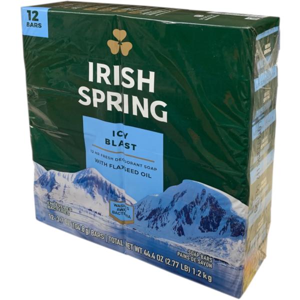 IRISH SPRING 石鹸18個 フラックスシードオイル入り！Irish Spring アイリッシュスプリング