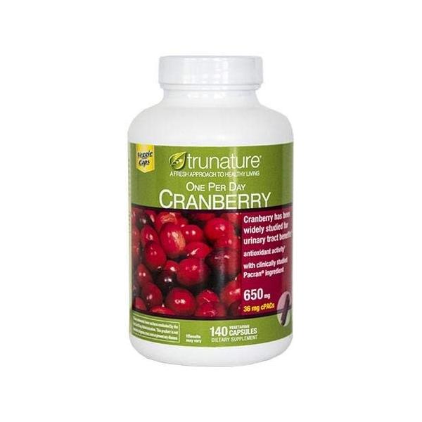 Trunature クランベリー 650mg 140カプセル