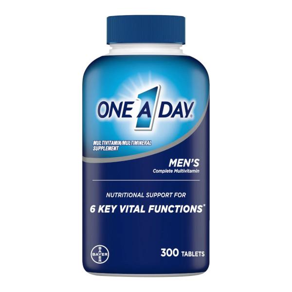 One A Day 男性用 マルチ ビタミン 1日1錠 300錠 Bayer社