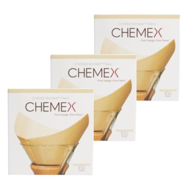Chemex ケメックス　無漂白コーヒーフィルター 8カップ用 300枚
