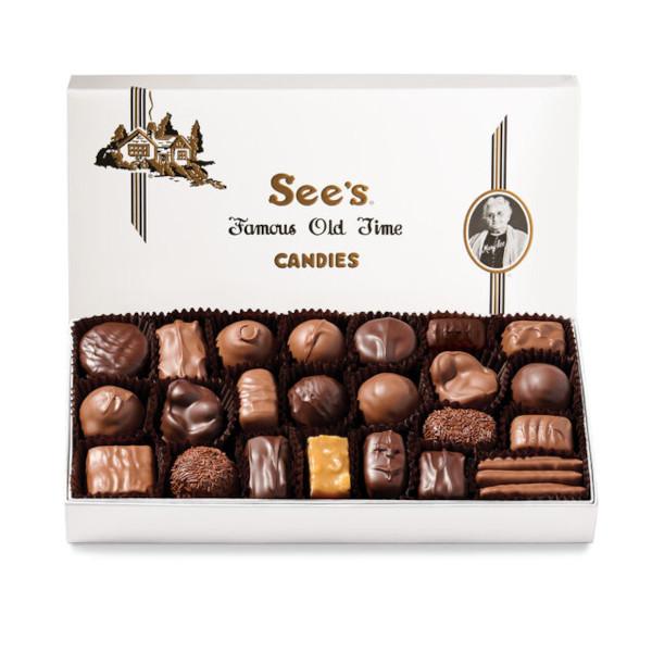 アソーテッド】See's シーズチョコレート 1ポンドボックス 445g 1箱