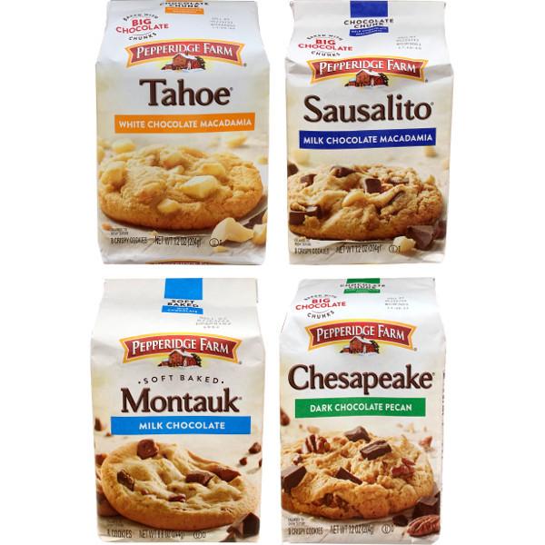 食べ応えありの大きさ！ペッパーリッジファーム クッキー 選べる4種類