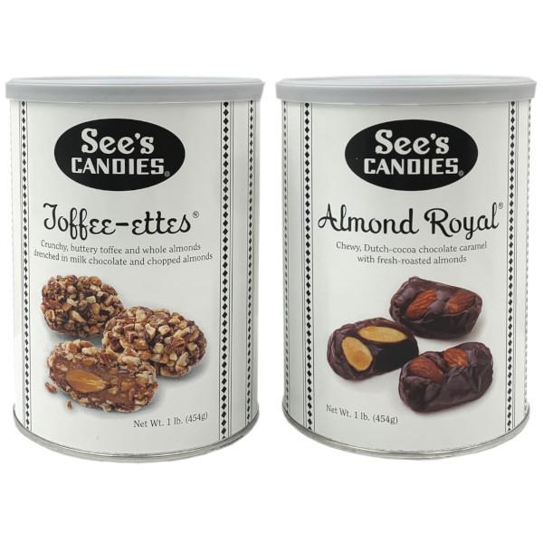 ナッツ＆チュウ】See's シーズチョコレート 1ポンドボックス 445g 1箱