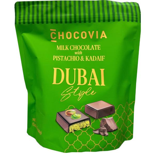 Fix ドバイチョコレート ピスタチオ&カダイフ 200g 6枚箱入りセット 中東の贅沢なスイーツ！Chocovia ドバイ ピスタチオ＆ カダイフ 30個入