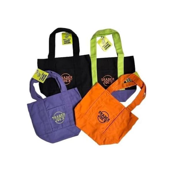 USA大人気トレーダージョーズトレジョハロウィン限定ミニトートバック4色セット トレーダージョーズトレジョハロウィン限定ミニトート4色セット