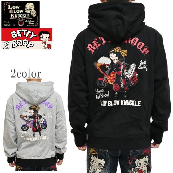 BETTY BOOP（ベティ ブープ） ローブローナックル 595862 フルジップ