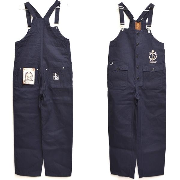 SKULL FLIGHT オーバーオール Lサイズ SKULL FLIGHT（スカルフライト） CALIFORNIA LINE カリフォルニア