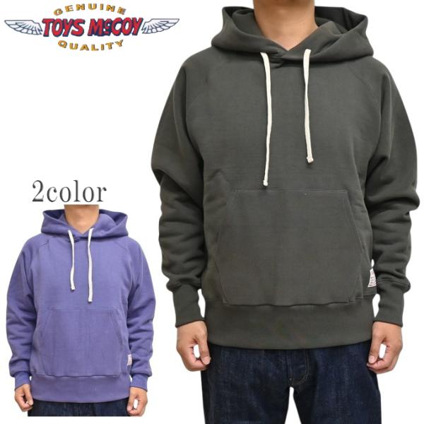 トイズマッコイ TOYS McCOY TMC2542 ヘヴィウェイト ラグラン スウェット パーカー フーディ HEAVYWEIGHT RAGLAN SWEAT PARKA メンズ