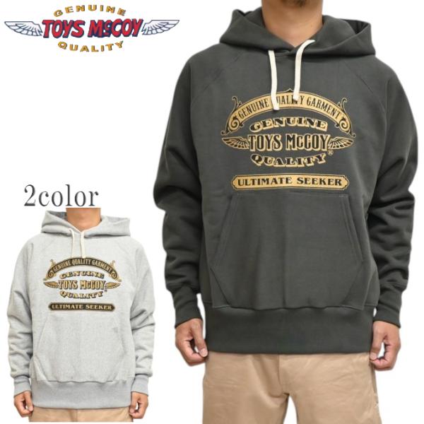トイズマッコイ TOYS McCOY TMC2655 ヘヴィウェイト ラグラン スウェット パーカー フーディ TOYS McCOY OLD SIGN LOGO メンズ
