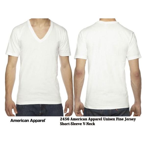 Vネックtシャツ 白 アメリカンアパレル レディース メンズ 2456 American Apparel Unisex Fine Jersey Short Sleeve V Neck White Buyee Buyee Japanese Proxy Service Buy From Japan Bot Online
