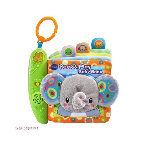 【並行輸入品】VTech Baby Peek and Play Baby Book 音の出る赤ちゃんの布絵本 品