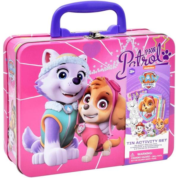 【並行輸入品】パウパトロール カラーリング＆アクティビティキット PAW Patrol ティンボックス