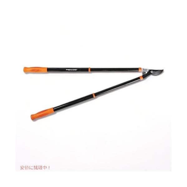フィスカース ガーデンバサミ Fiskars 391661-1002 拡張可能 枝切り 解体 伸びるサイズ　3.8×22.3×61.4cmノンスティックコーティングで完全に硬化したスチールブレードは、より少ない労力で切断できます。ツイストロ...