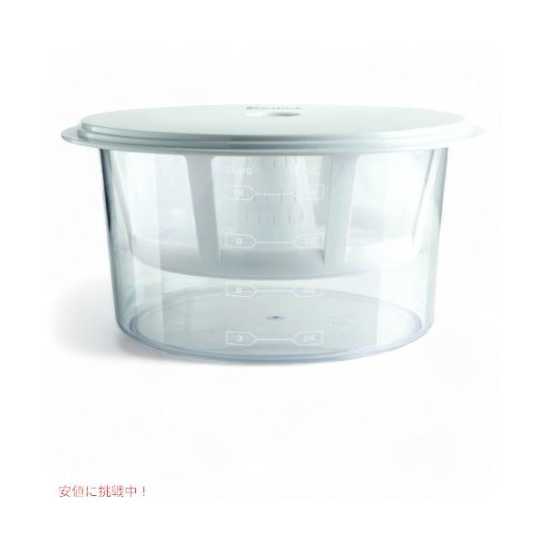 簡単に最大2クォートの普通のヨーグルトを濃厚でクリーミーなギリシャヨーグルトに変えることができます。BPAフリーの部品で安全で健康的なヨーグルト作りを保証します。付属のレシピブックには、キッチンでの創造性を刺激するアイデアがたくさん詰まって...