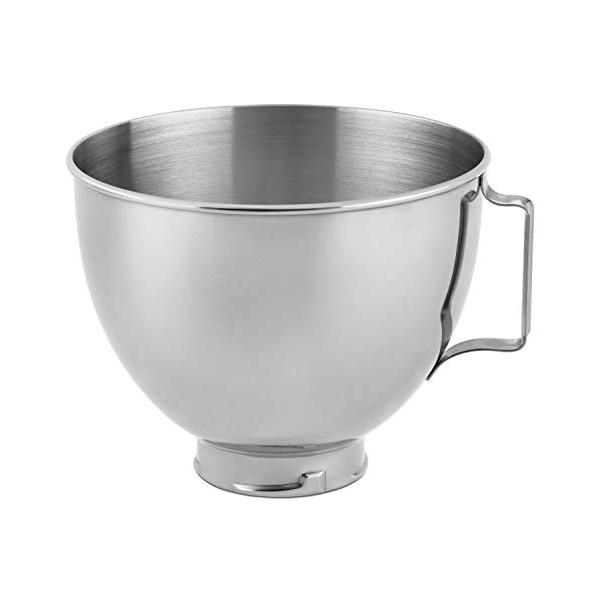 キッチンエイド ステンレスボウル KitchenAid K45SBWH 4.5クォート ミキサー チルトヘッドミキサー用ボウル 並行輸入品】キッチンエイド ステンレスボウル KitchenAid K45SBWH 4.5