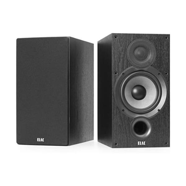 DIECOCK ブラック スピーカー ペア 並行輸入品】ELAC デビュー 2.0 B6.2 本棚用スピーカー ブラック (ペア