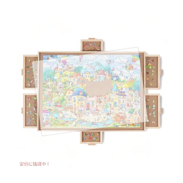 回転式6引き出しパズルボード2000ピース対応