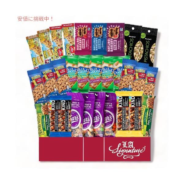 並行輸入品】ヘルシー ケアパッケージ（30本入り） バー＆ナッツ各種