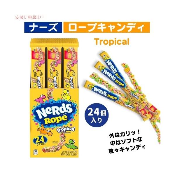 田村　ナーズロープキャンディ　グミ　レインボー24本入りｘ4箱 田村 ナーズロープキャンディ グミ レインボー24本入りx4箱