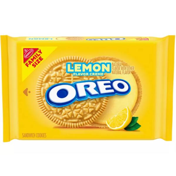 おれお 並行輸入品】Oreo オレオ Lemon Creme Cookies レモン風味