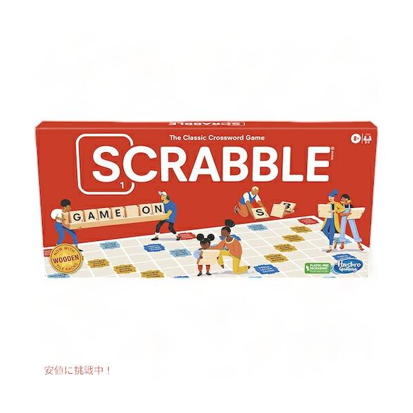 Hasbro 【並行輸入品】Scrabble Board Game, Classic Word Game for