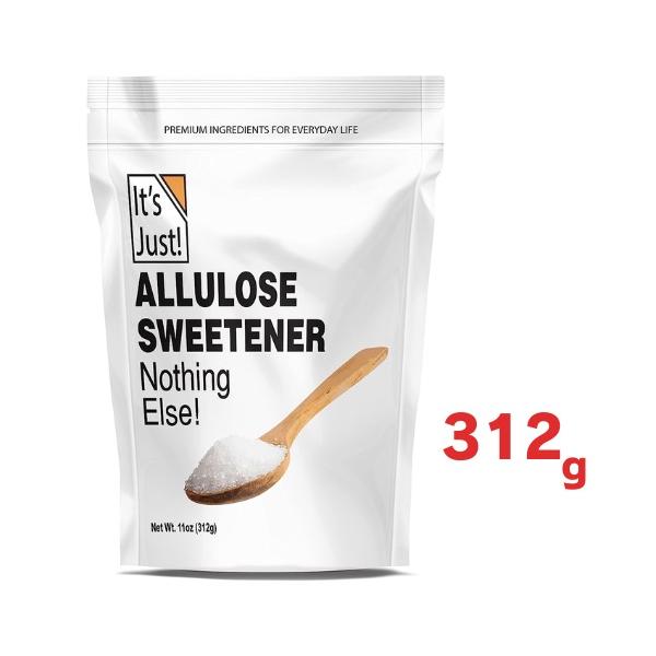 【並行輸入品】アルロース 312g アルロースパウダー It's Just - Allulose 11oz 　 アルロース甘味料 100%アルロース 希少糖