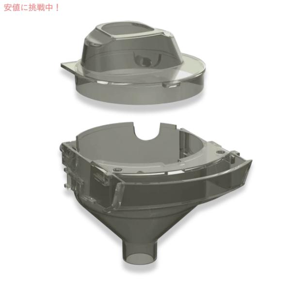 Baby Brezza（ベビーブレザ） 交換用 ファンネル＆カバー フォーミュラプロアドバンス専用アプライアンスのお手入れが簡単になります。ボトルを4つ入れるごとに洗浄する必要がある漏斗を取り外し、きれいな予備の漏斗を挿入します。次に、取り...