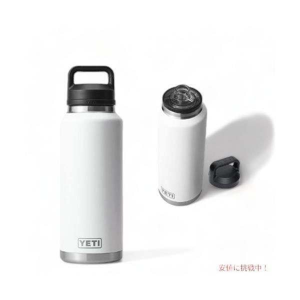並行輸入品】YETI Rambler 46oz Bottle With Chug Cap White