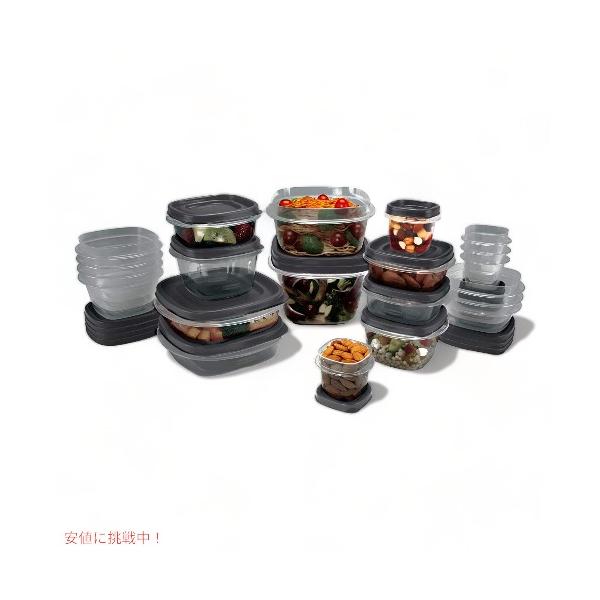 並行輸入品】ラバーメイド Rubbermaid 42ピース 食品貯蔵容器 セット