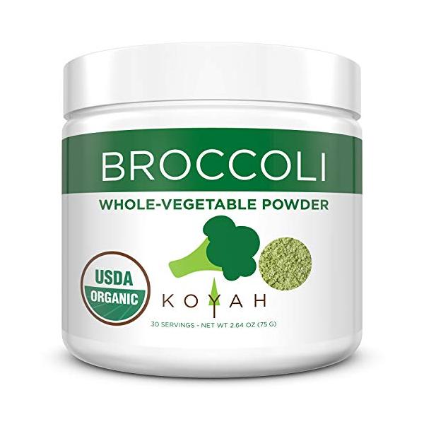 並行輸入品】KOYAH オーガニックUSA栽培ブロッコリーパウダー