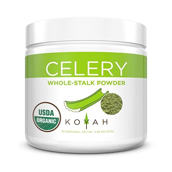 並行輸入品】KOYAH オーガニックUSA栽培セロリパウダー（1スクープ= 1