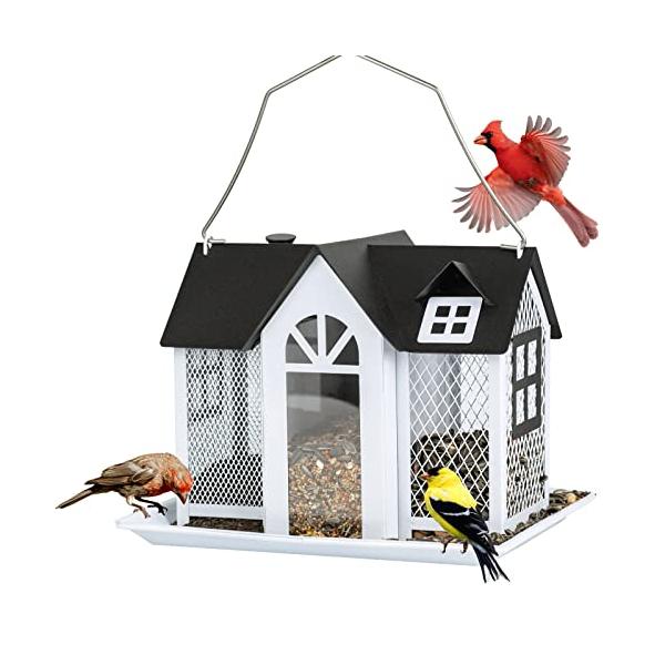 裏庭でバードウォッチングを始めましょう。家族全員が驚くほど楽しめます。バードウォッチング愛好家への素晴らしい贈り物にもなります。キビ、ミロ、殻をむいたピーナッツ、ヒマワリの種、アザミなどの混合種子ブレンドに適しており、フィンチ、四十雀、シジ...