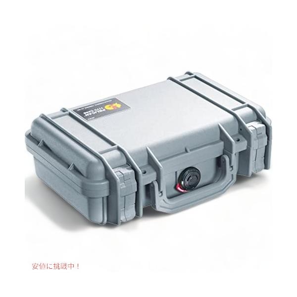 並行輸入品】Pelican 1170 ケース フォーム付き (シルバー) : American