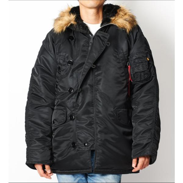 Alpha Industries アルファ インダストリーズ N-3B ブラック