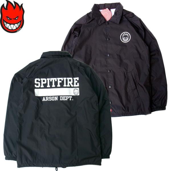 SPITFIRE WHEELS SPITFIRE ARSON DEPT COACH JACKET NYLON JACKET